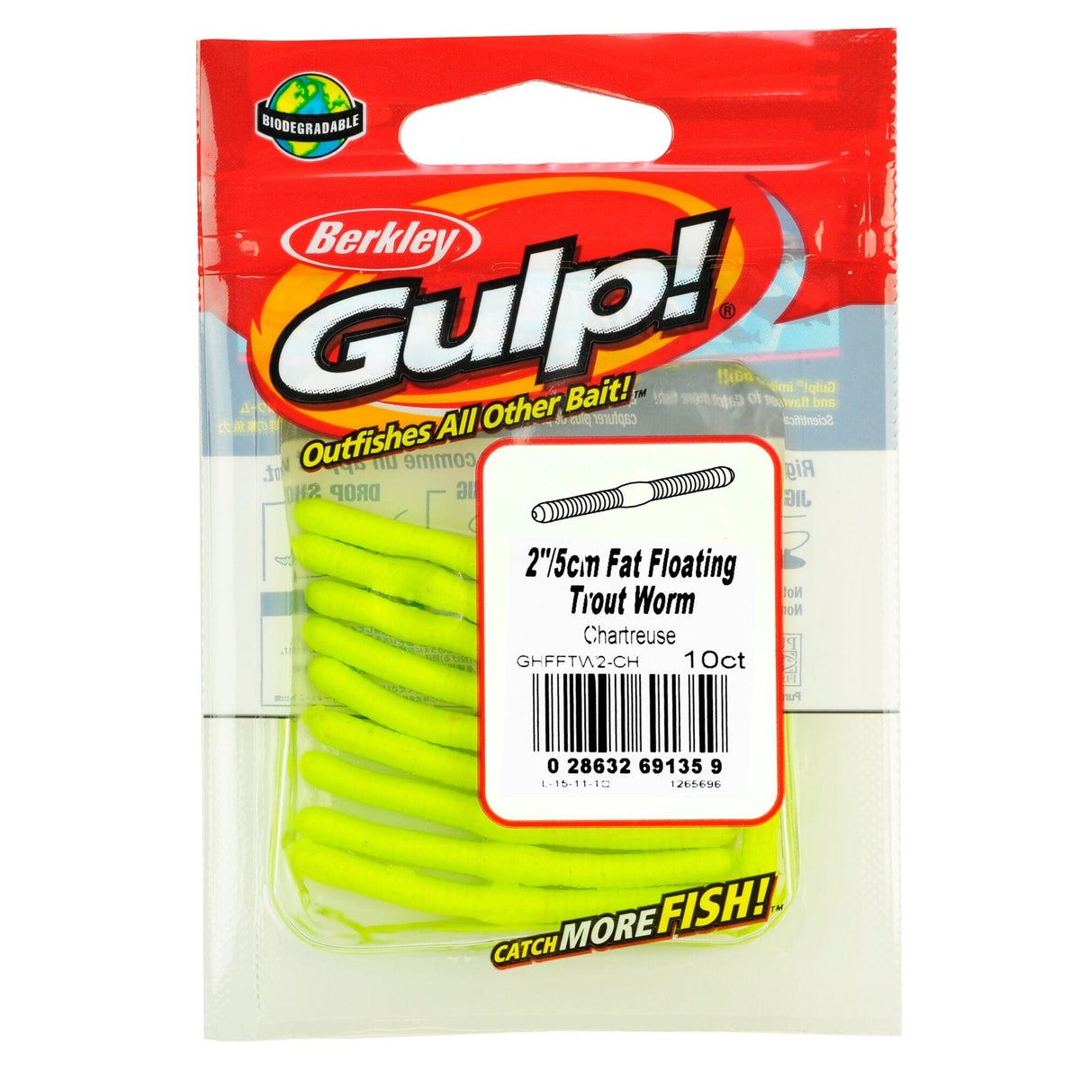 Berkley Gulp!® Fat Floating Trout Worm