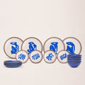 Matisse 16-Piece Dinnerware Set, Late Cut-Outs