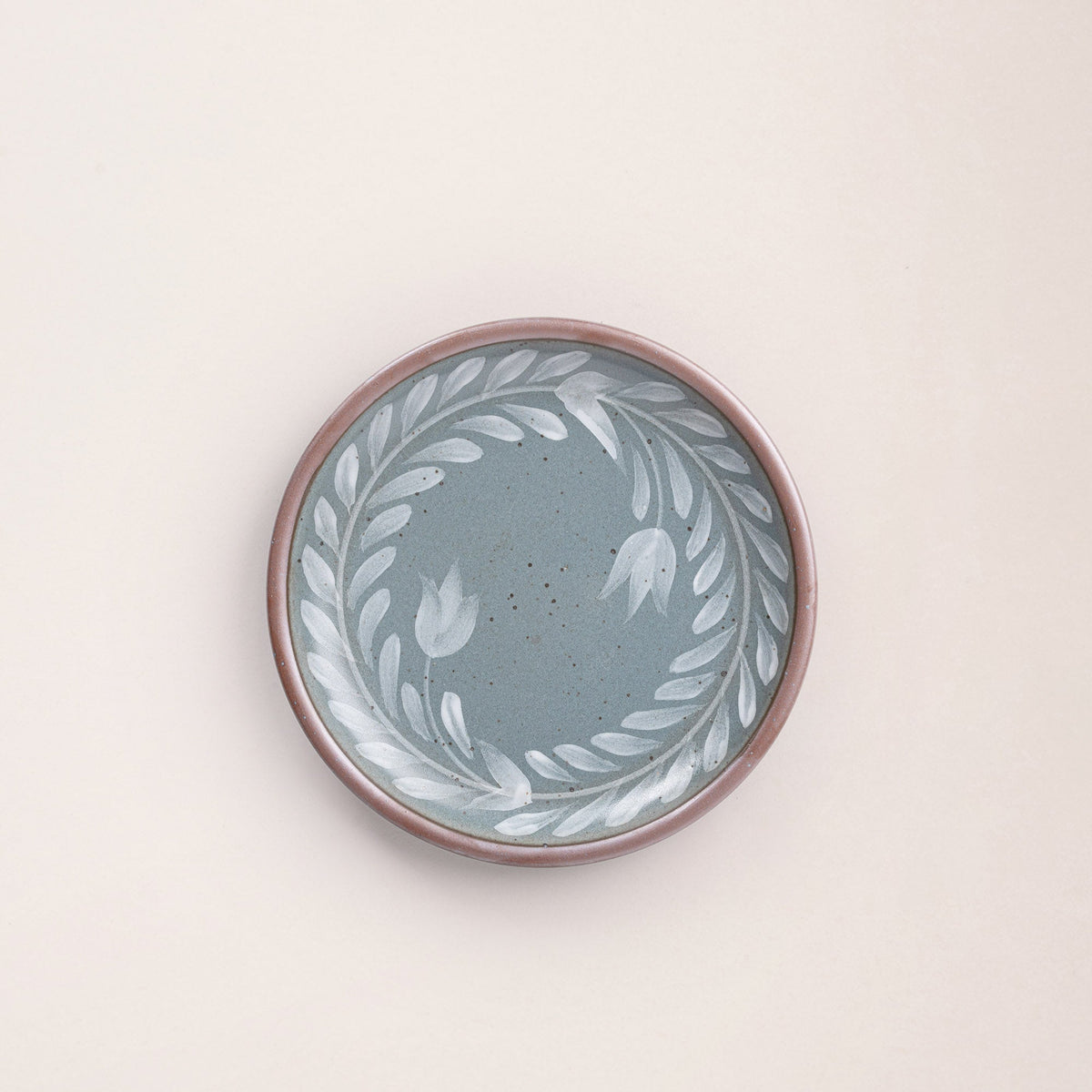Hand Painted Side Plate, Tulip Crown