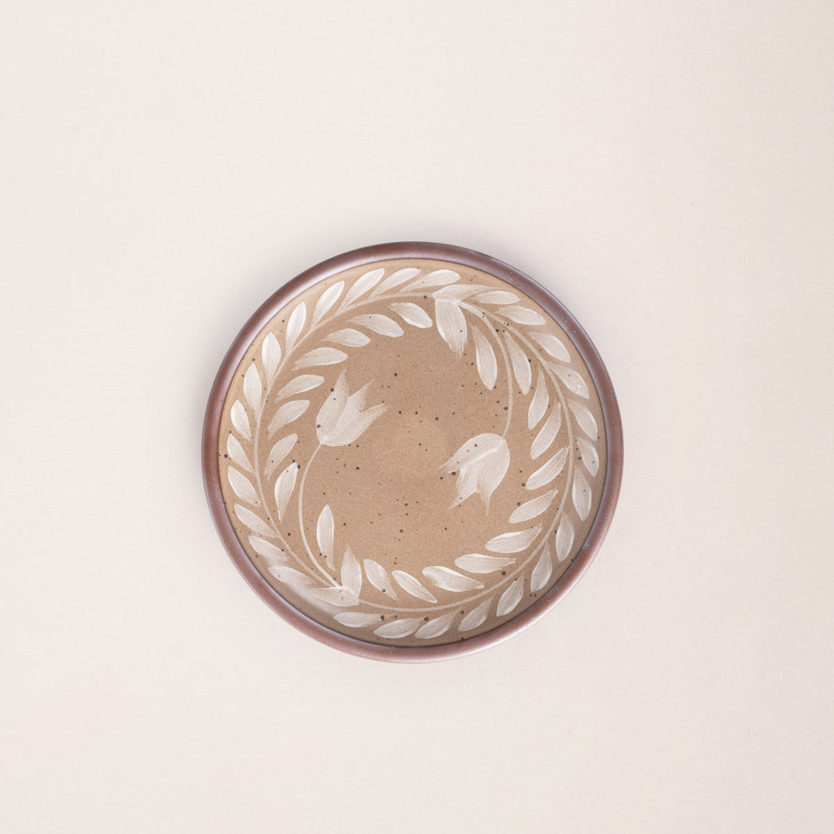 Hand Painted Side Plate, Tulip Crown