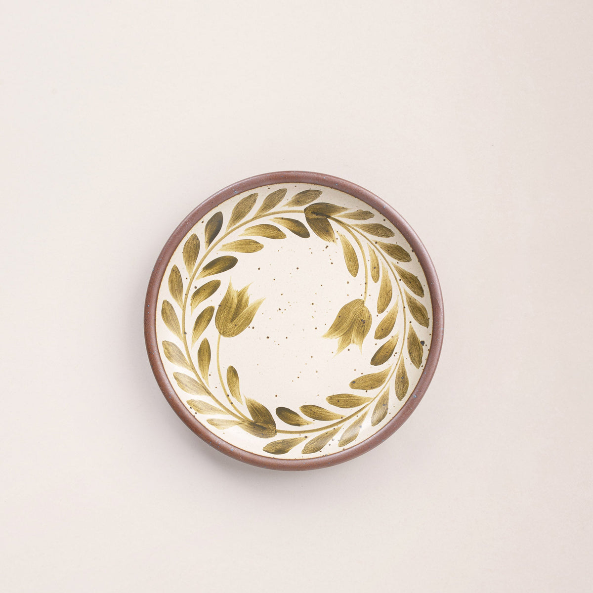 Hand Painted Side Plate, Tulip Crown