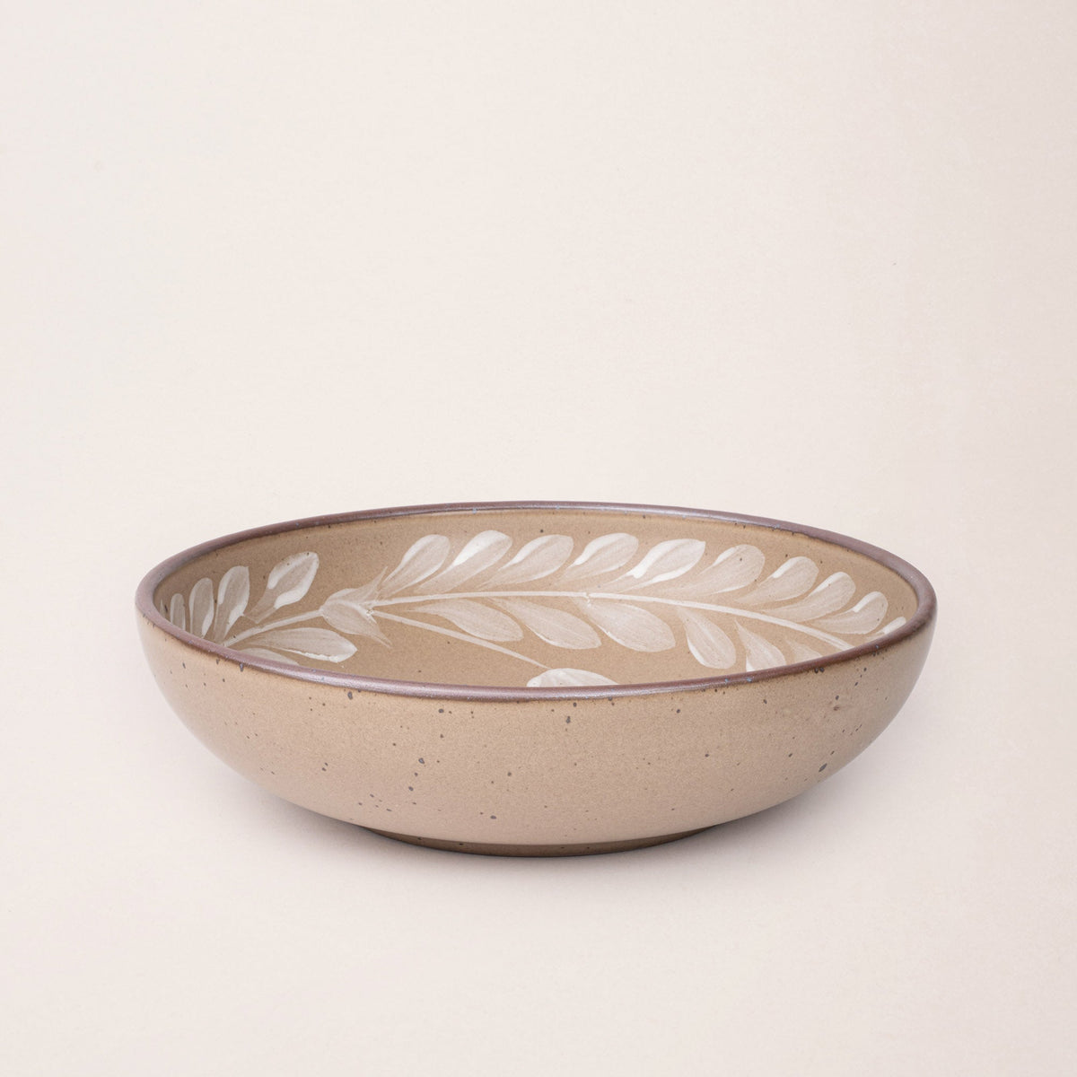 Hand Painted Weeknight Serving Bowl, Tulip Crown