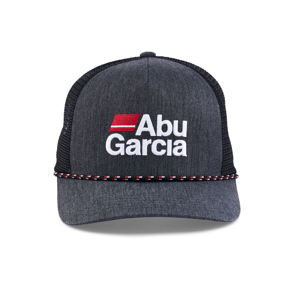 Abu Garcia Stacked Logo Heather Rope Trucker