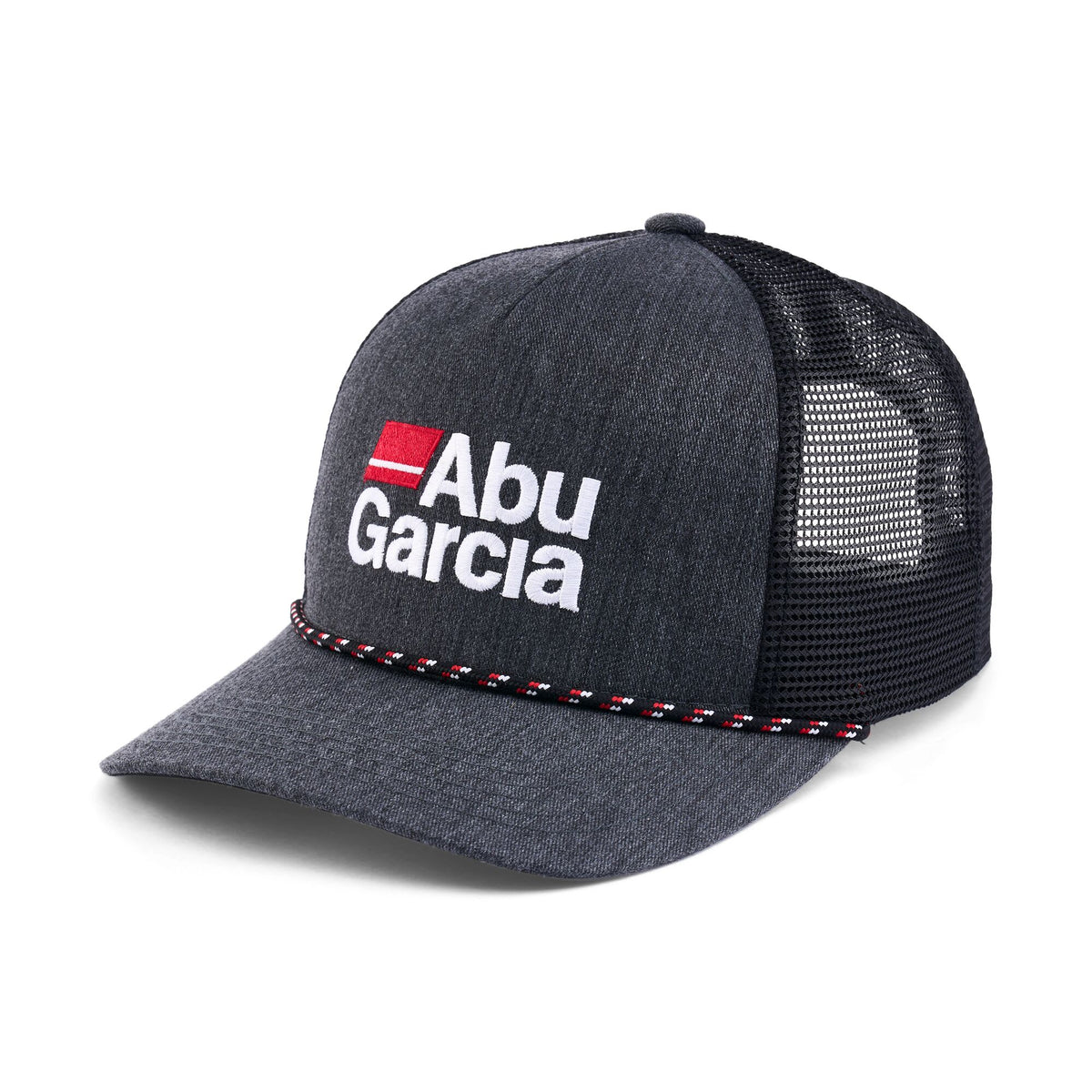 Abu Garcia Stacked Logo Heather Rope Trucker