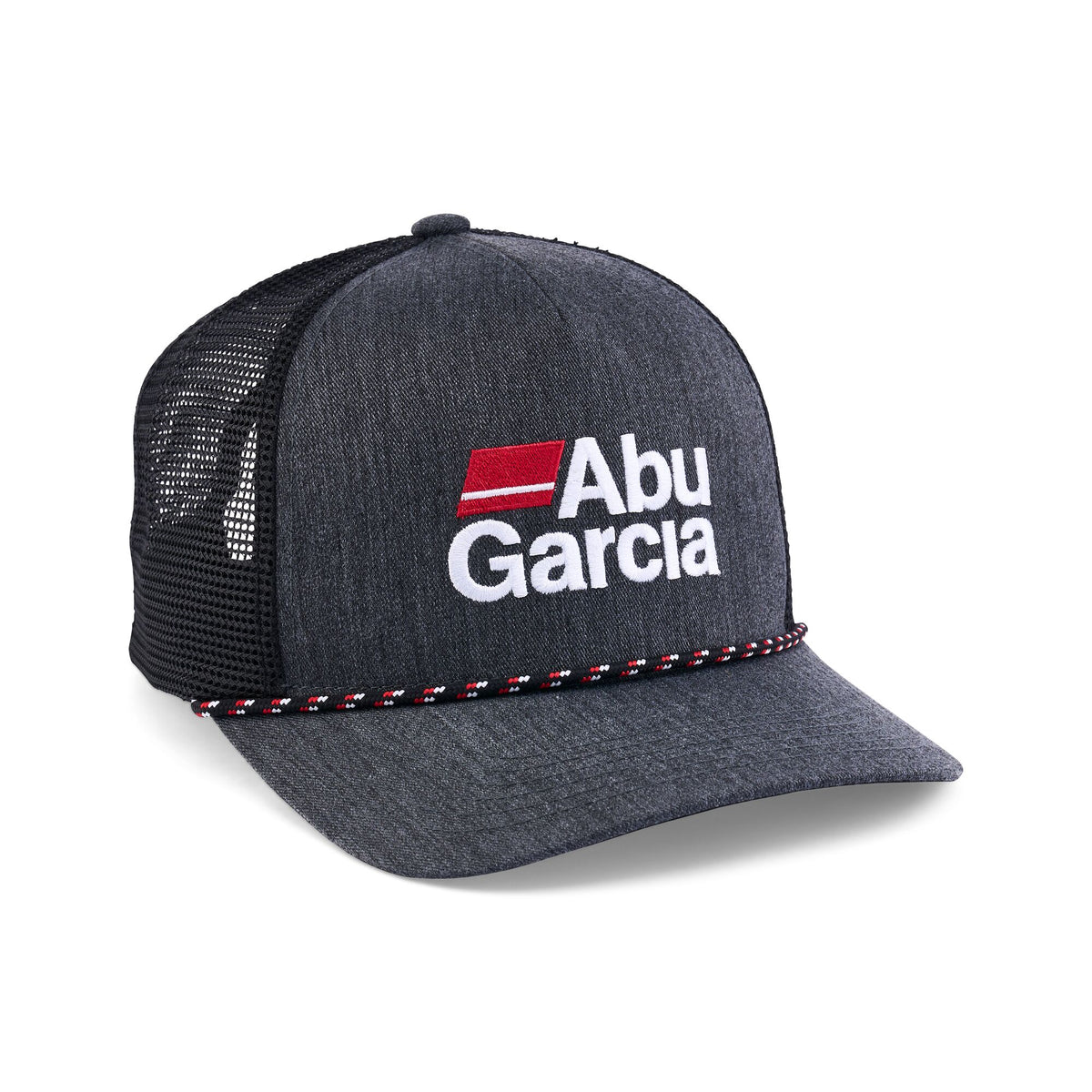Abu Garcia Stacked Logo Heather Rope Trucker