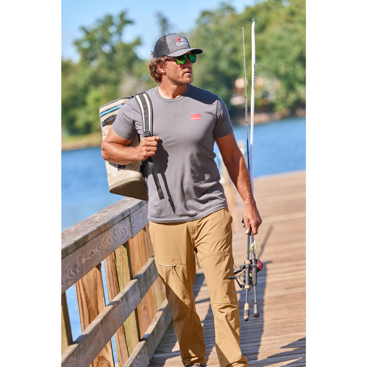 Abu Garcia Stacked Logo Tee