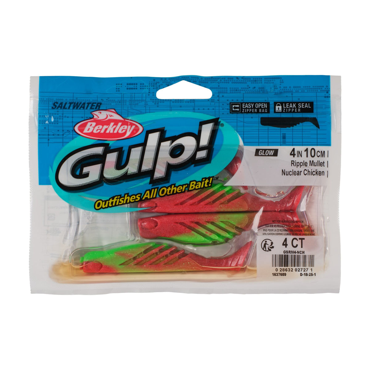 Berkley Gulp!® Saltwater Ripple Mullet