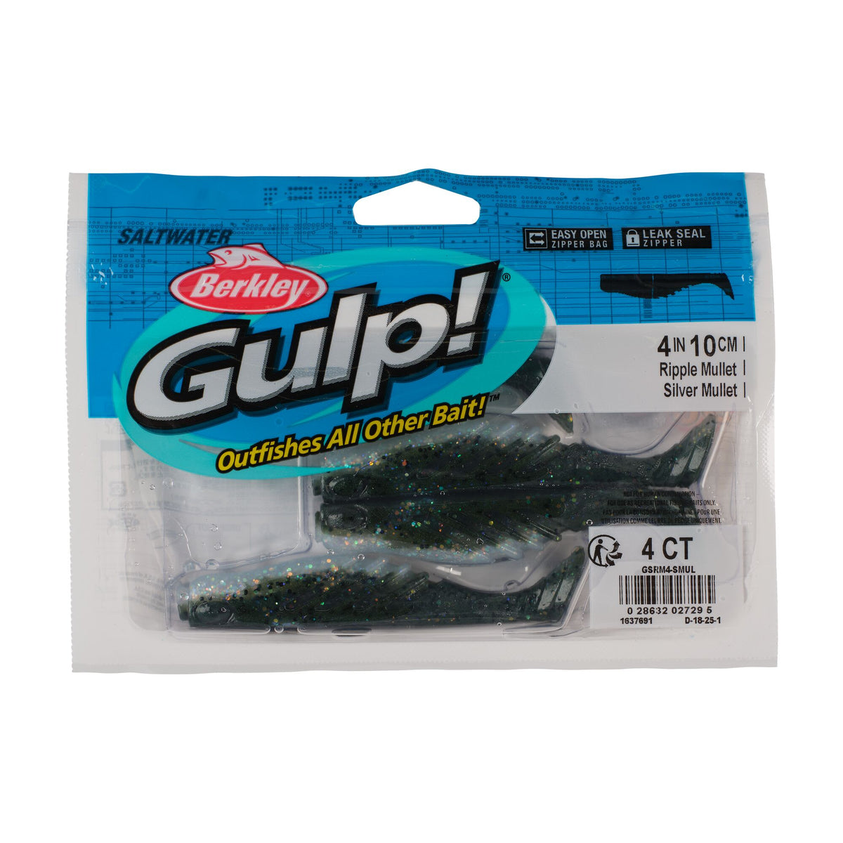 Berkley Gulp!® Saltwater Ripple Mullet