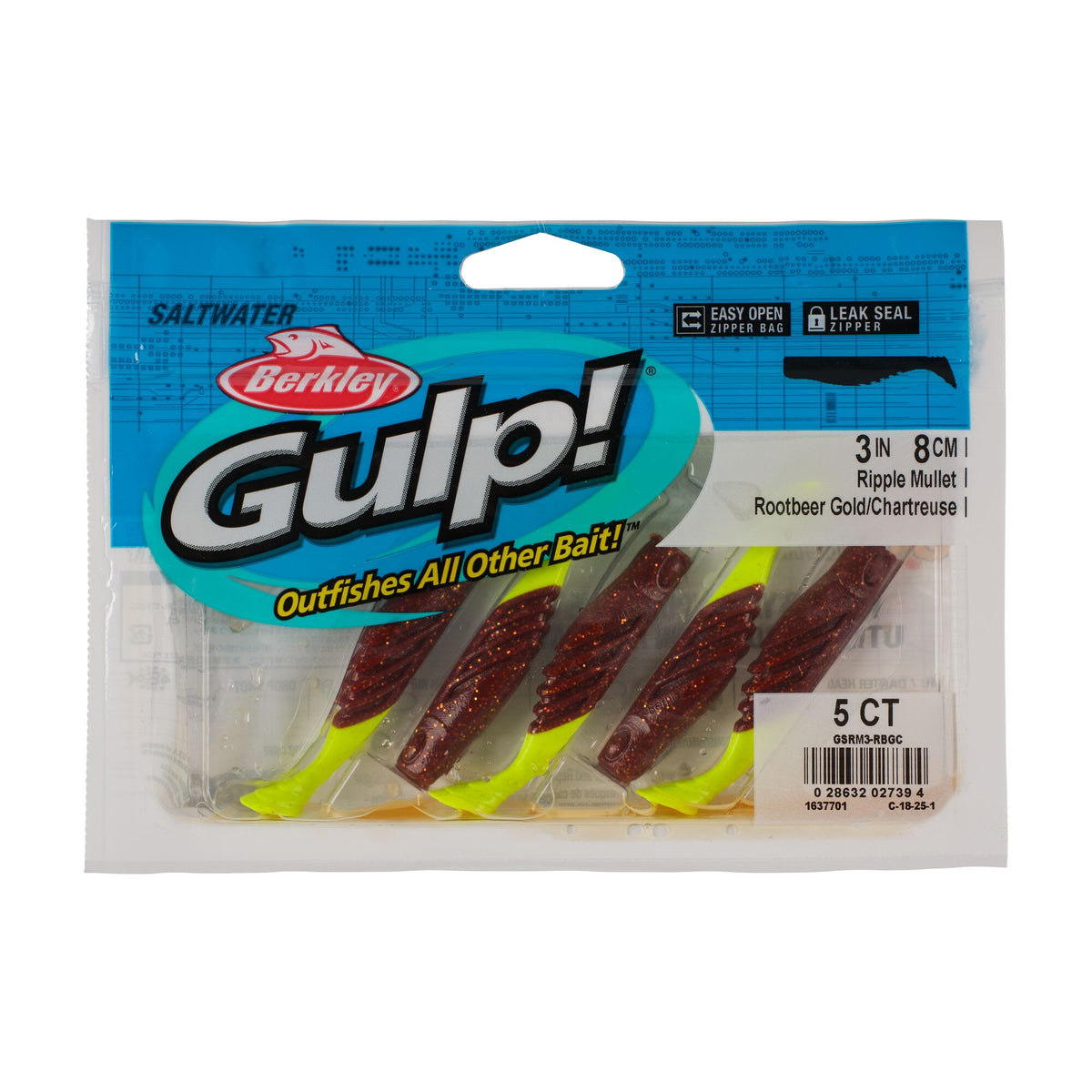 Berkley Gulp!® Saltwater Ripple Mullet