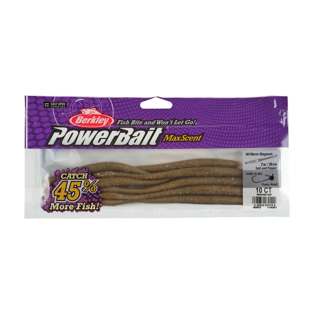 Berkley PowerBait® MaxScent Hit Worm Magnum
