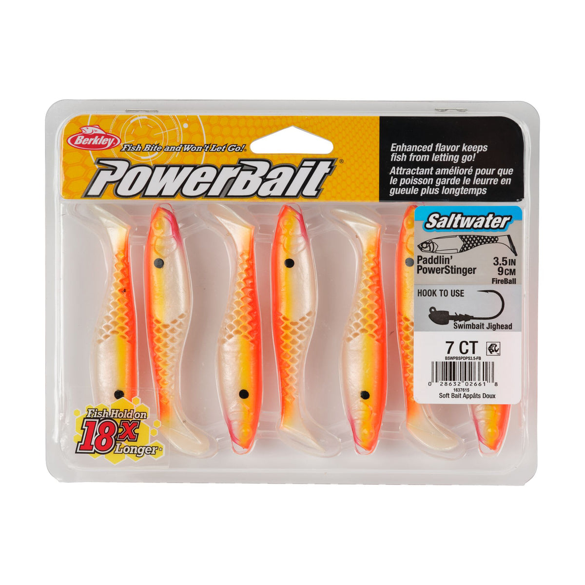 Berkley PowerBait® Saltwater Paddlin' PowerStinger