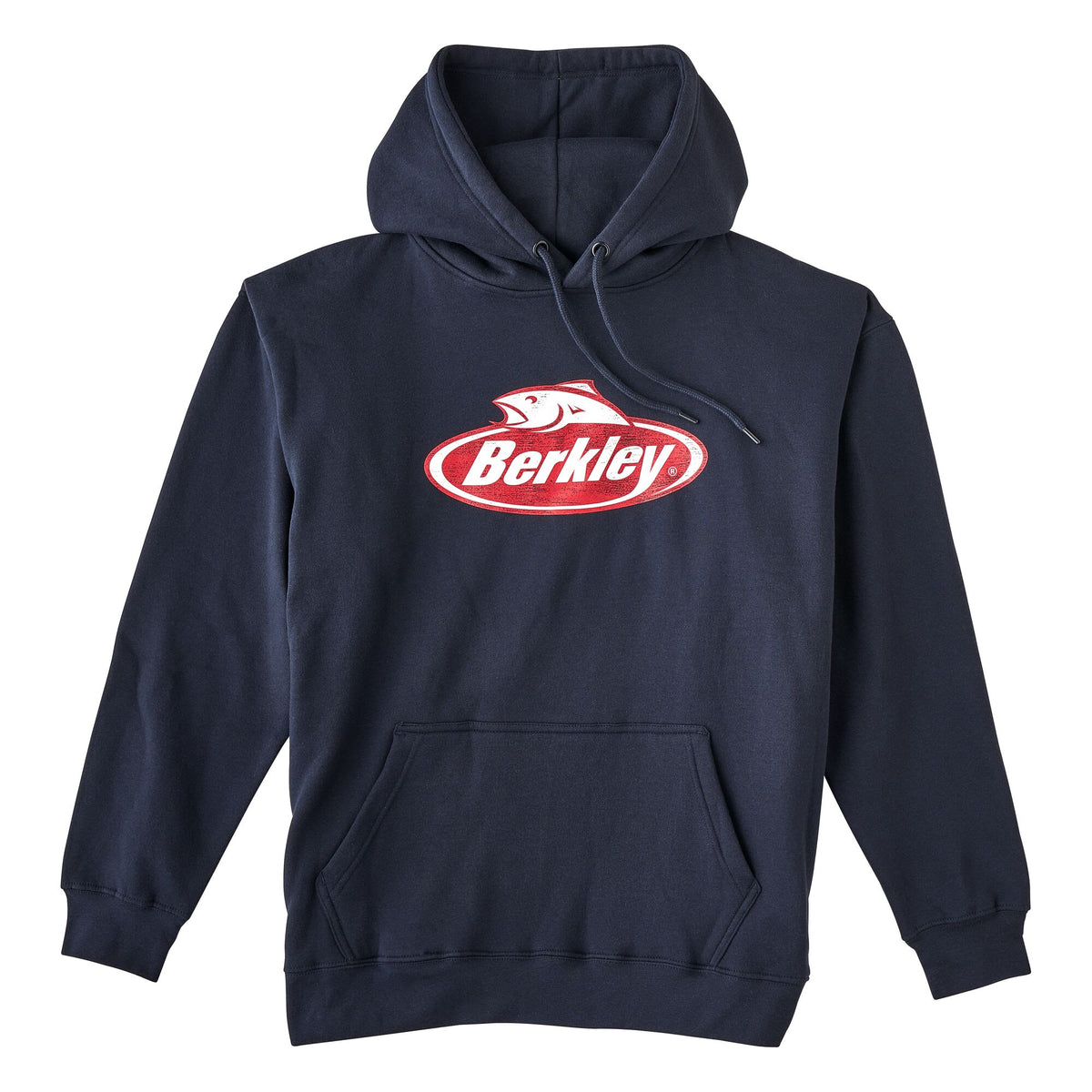 Berkley Distressed Logo Pullover Hoodie