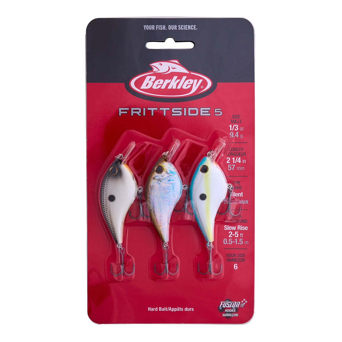 Berkley Frittside5 3 Pack Kit