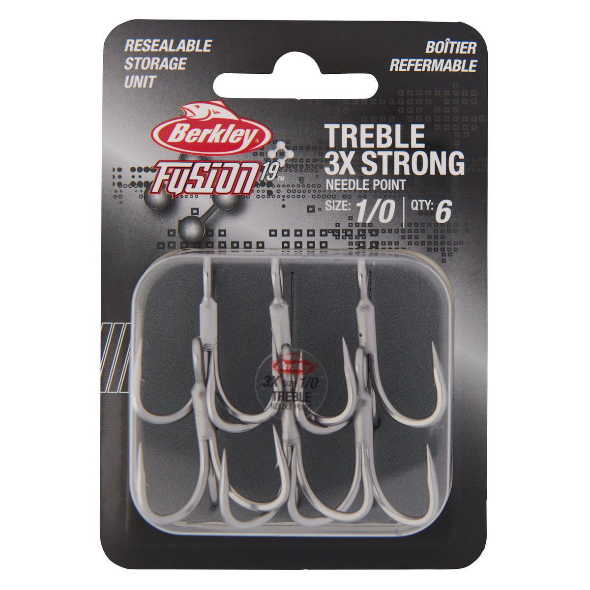 Berkley Fusion19™ Treble 3x Hooks