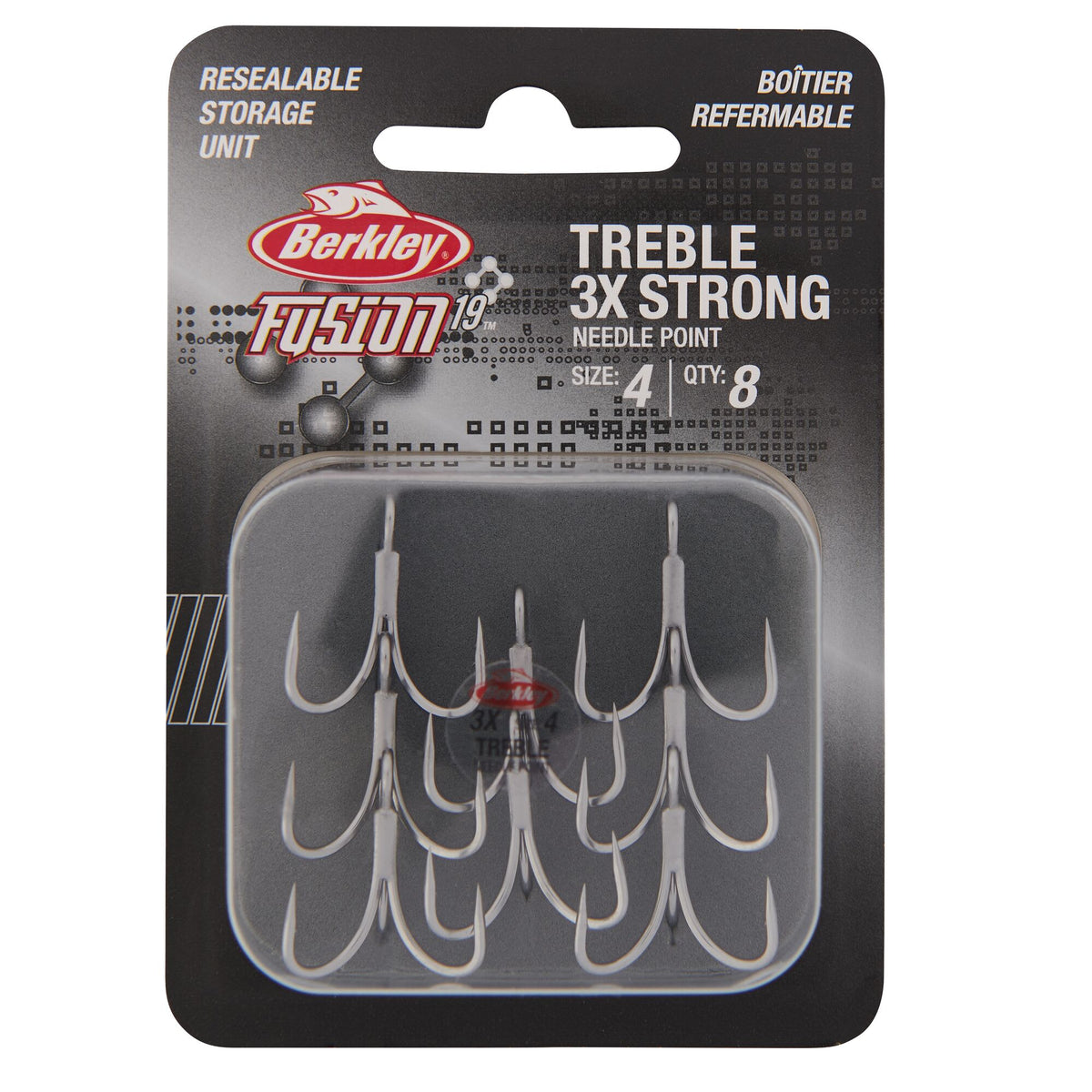 Berkley Fusion19™ Treble 3x Hooks