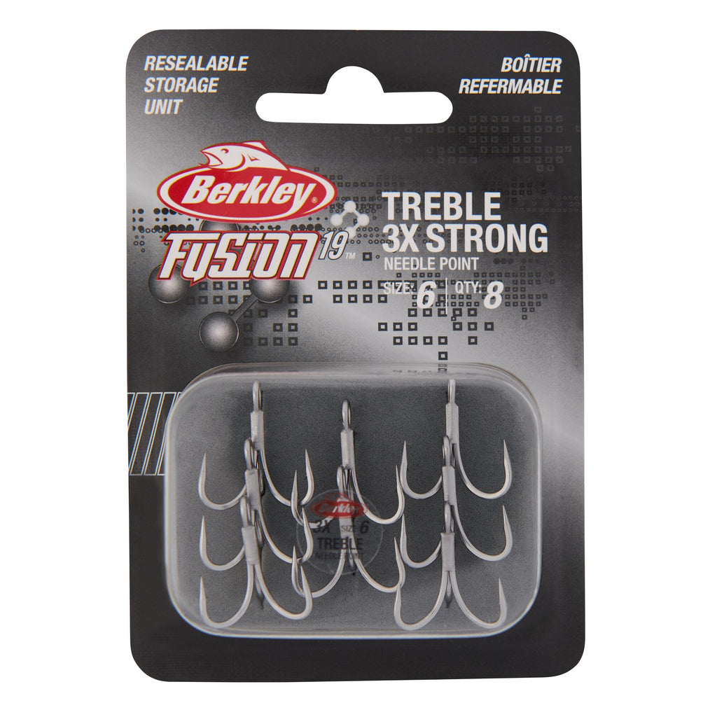 Berkley Fusion19™ Treble 3x Hooks