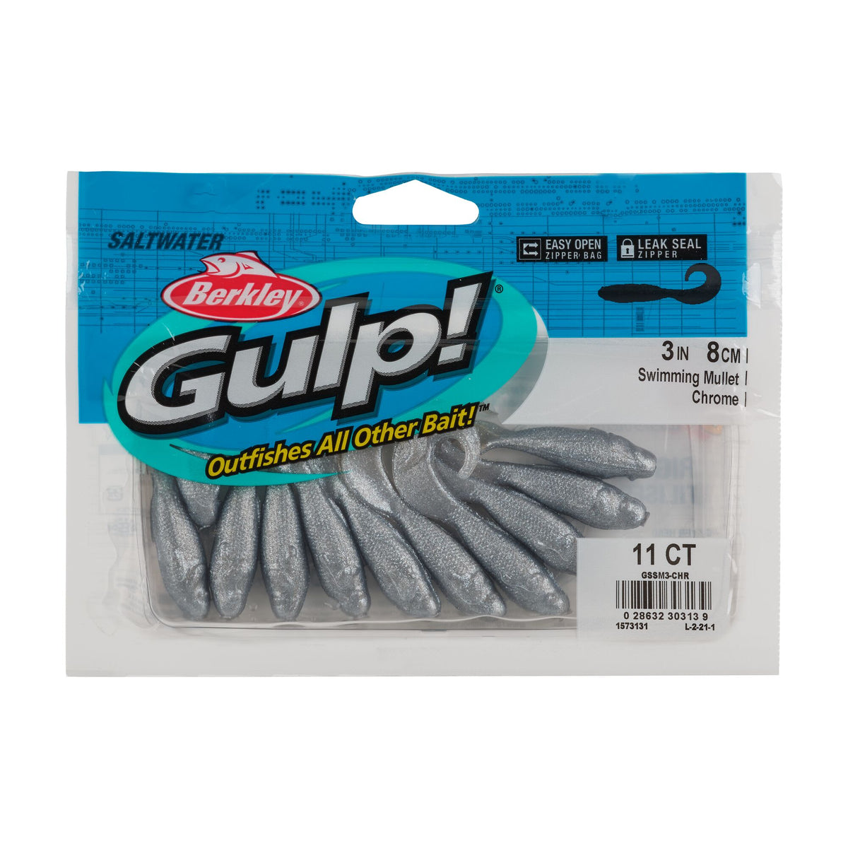 Berkley Gulp!® Saltwater Swimming Mullet