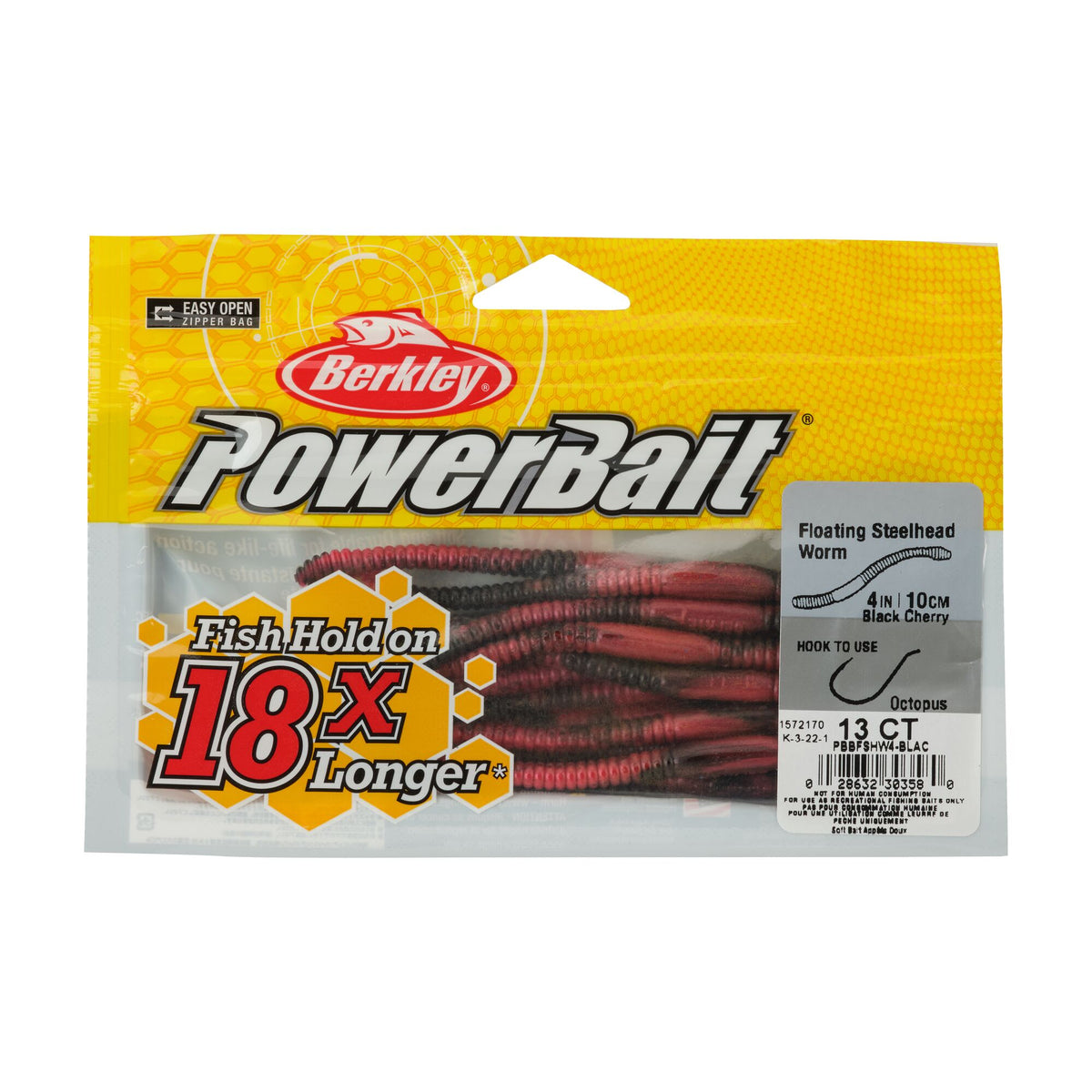 Berkley PowerBait® Floating Steelhead Worm