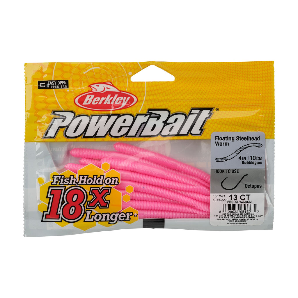 Berkley PowerBait® Floating Steelhead Worm