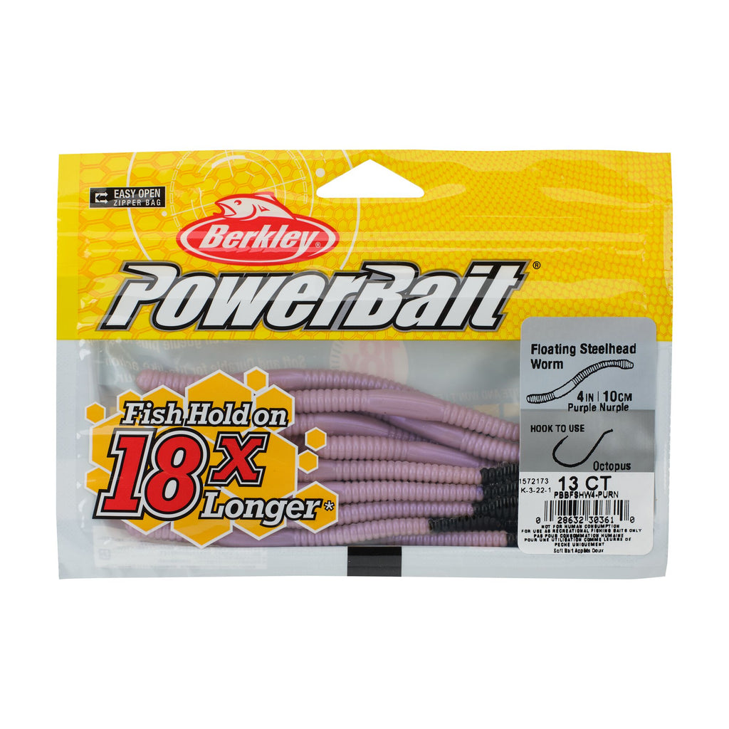 Berkley PowerBait® Floating Steelhead Worm
