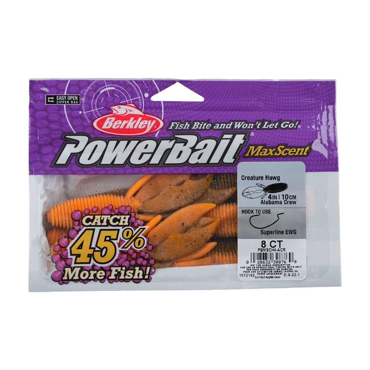 Berkley PowerBait® MaxScent Creature Hawg