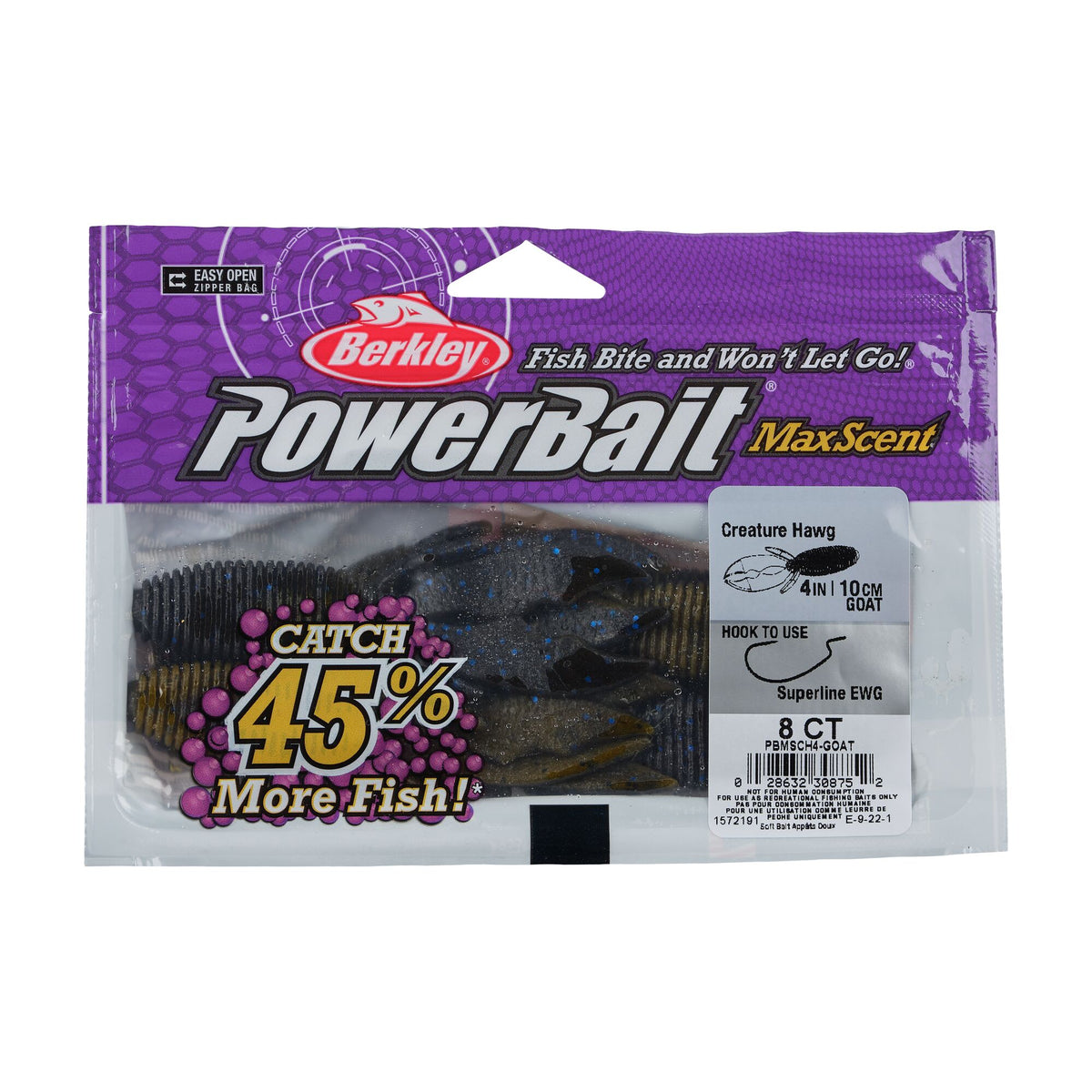 Berkley PowerBait® MaxScent Creature Hawg