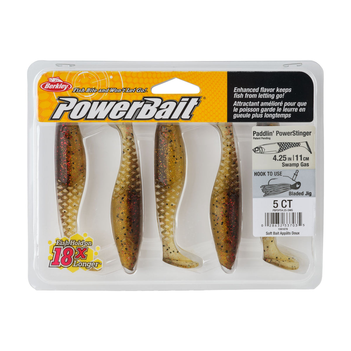 Berkley PowerBait® Paddlin' PowerStinger