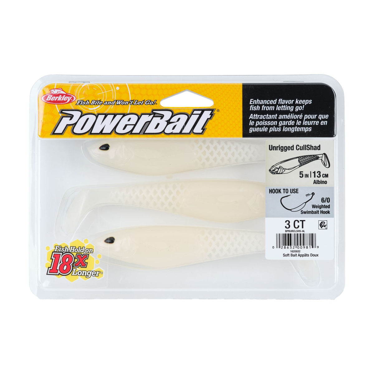 Berkley PowerBait® Unrigged CullShad