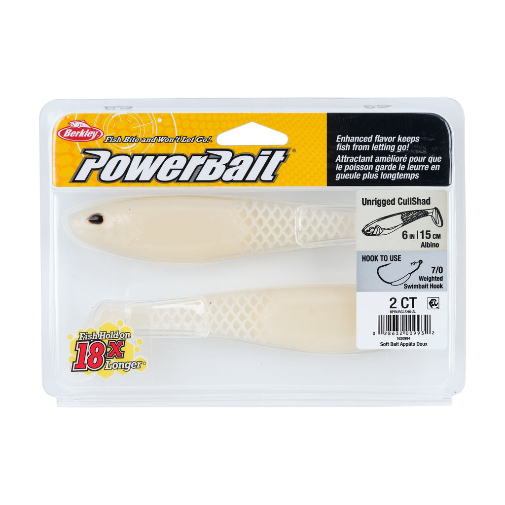 Berkley PowerBait® Unrigged CullShad