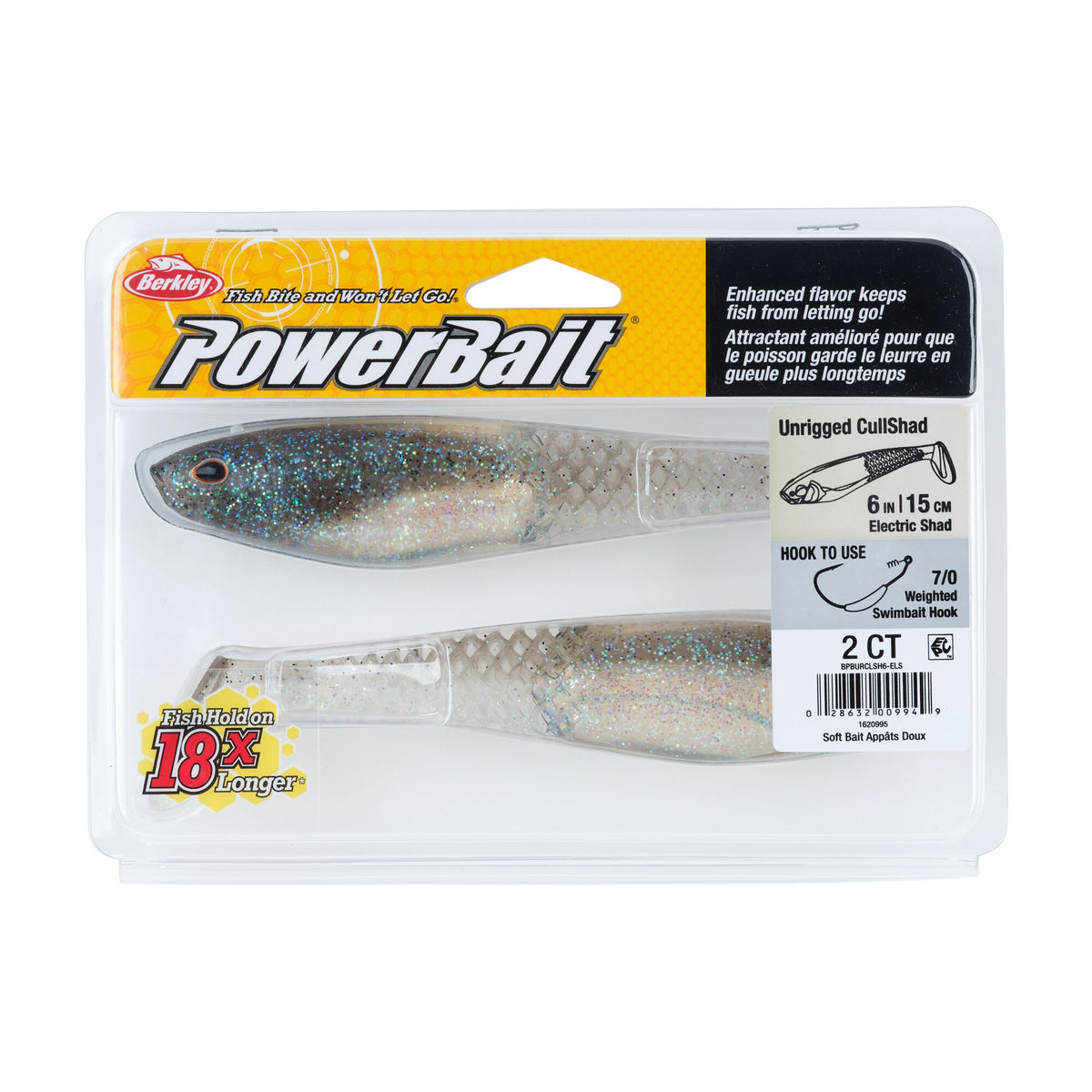 Berkley PowerBait® Unrigged CullShad