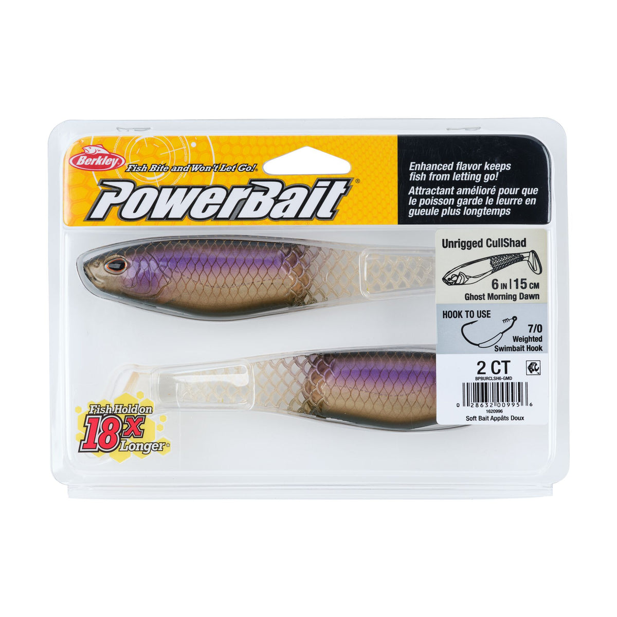 Berkley PowerBait® Unrigged CullShad