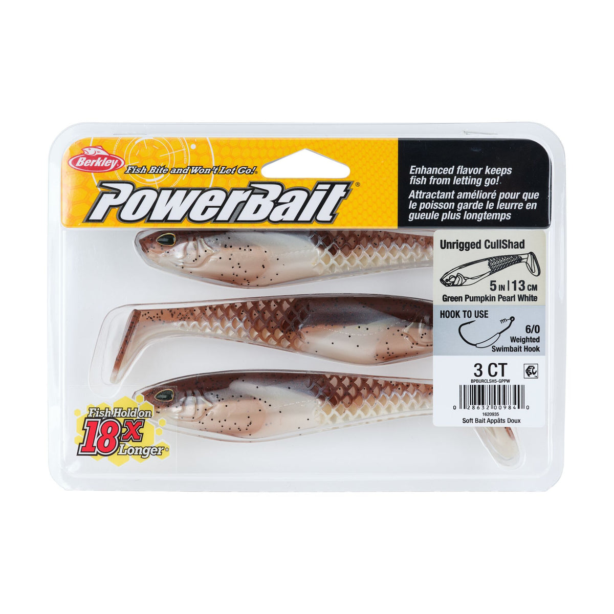 Berkley PowerBait® Unrigged CullShad