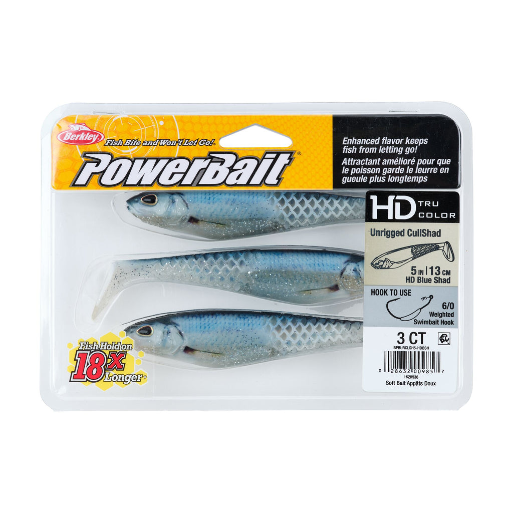Berkley PowerBait® Unrigged CullShad