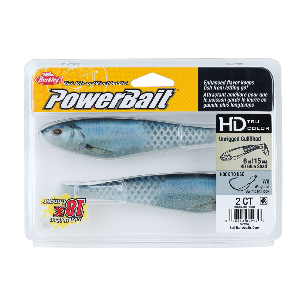 Berkley PowerBait® Unrigged CullShad