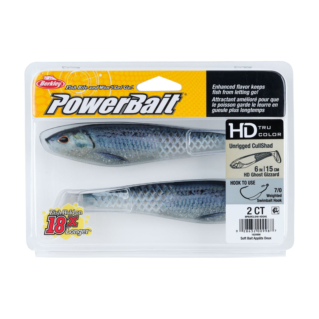 Berkley PowerBait® Unrigged CullShad