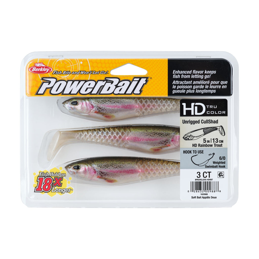Berkley PowerBait® Unrigged CullShad