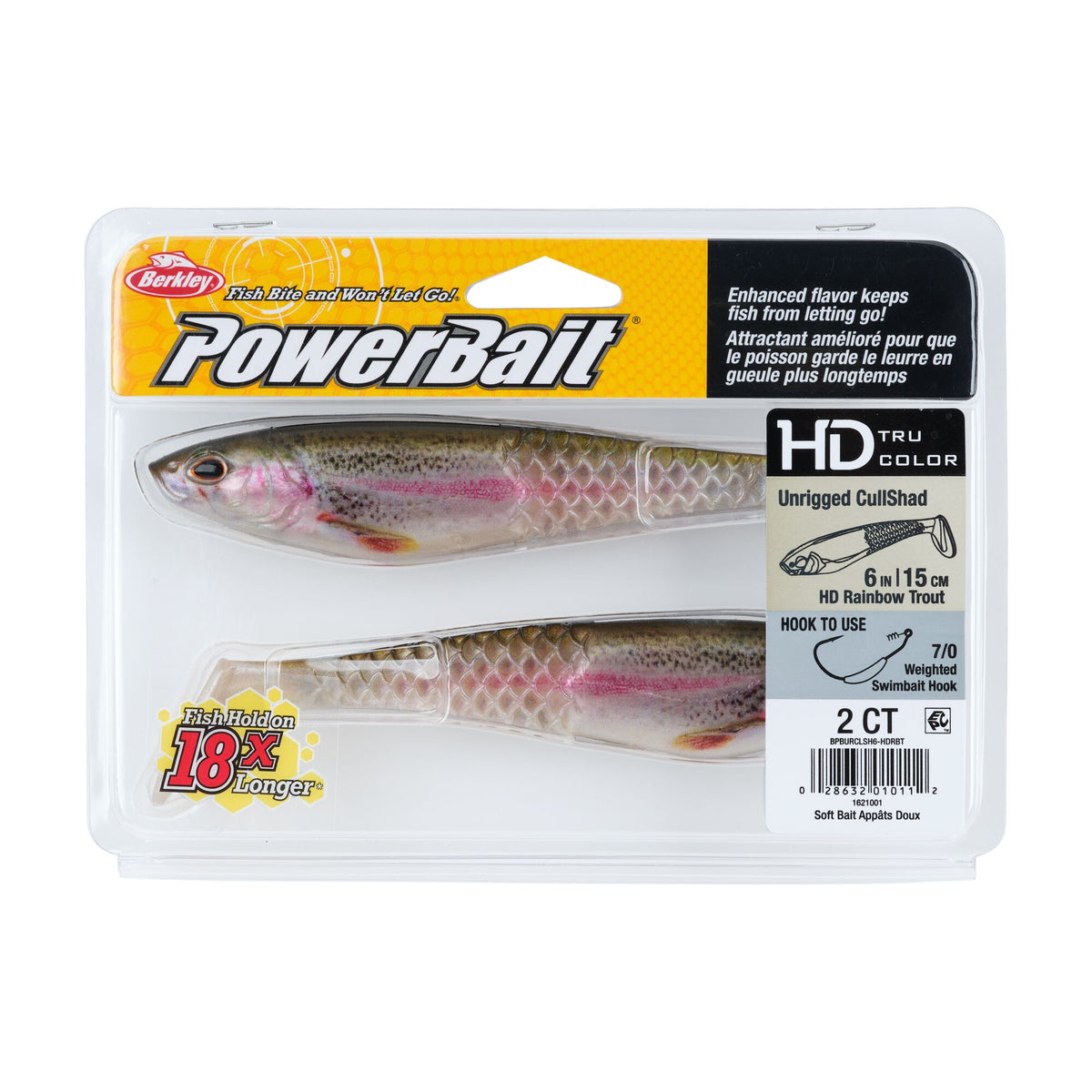 Berkley PowerBait® Unrigged CullShad