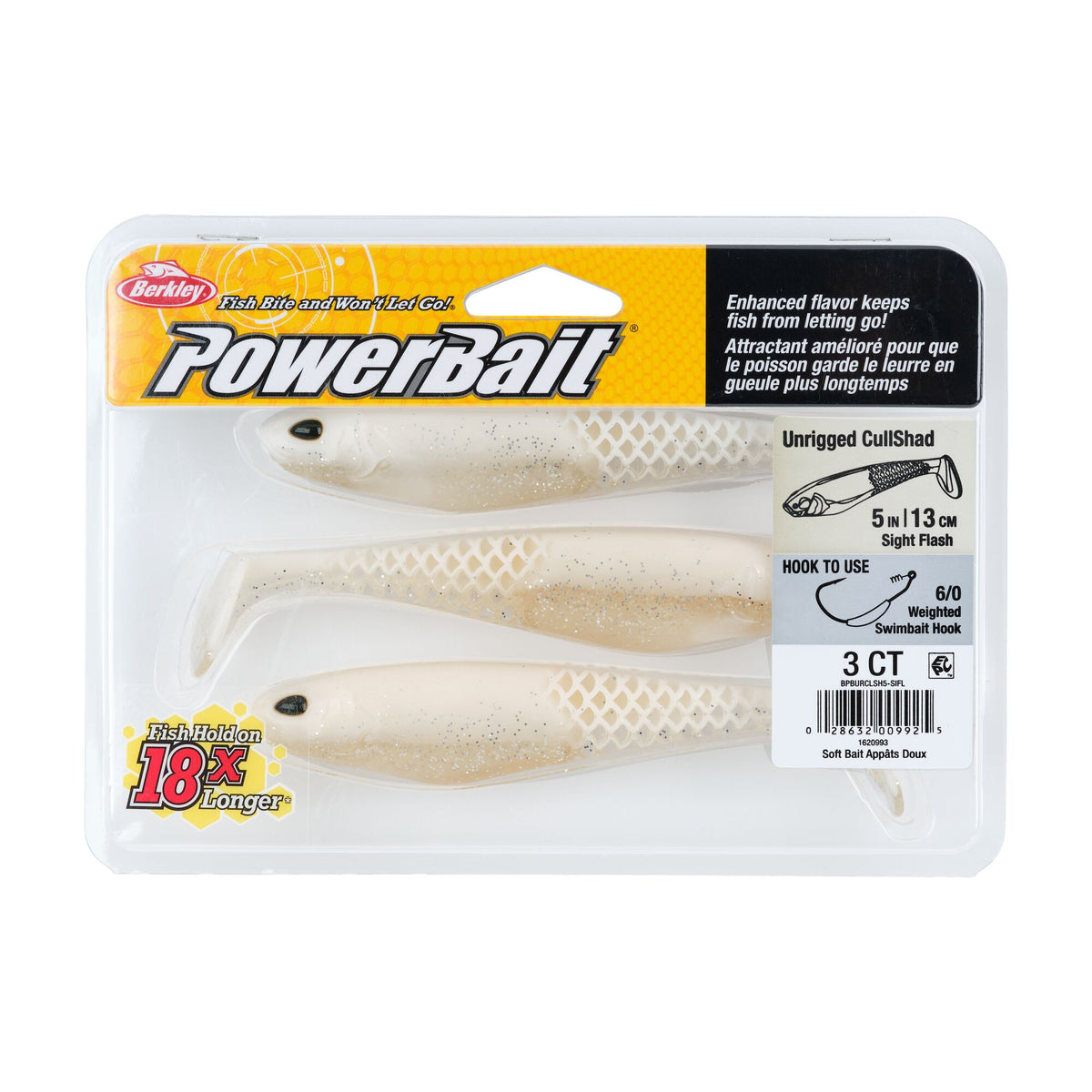 Berkley PowerBait® Unrigged CullShad