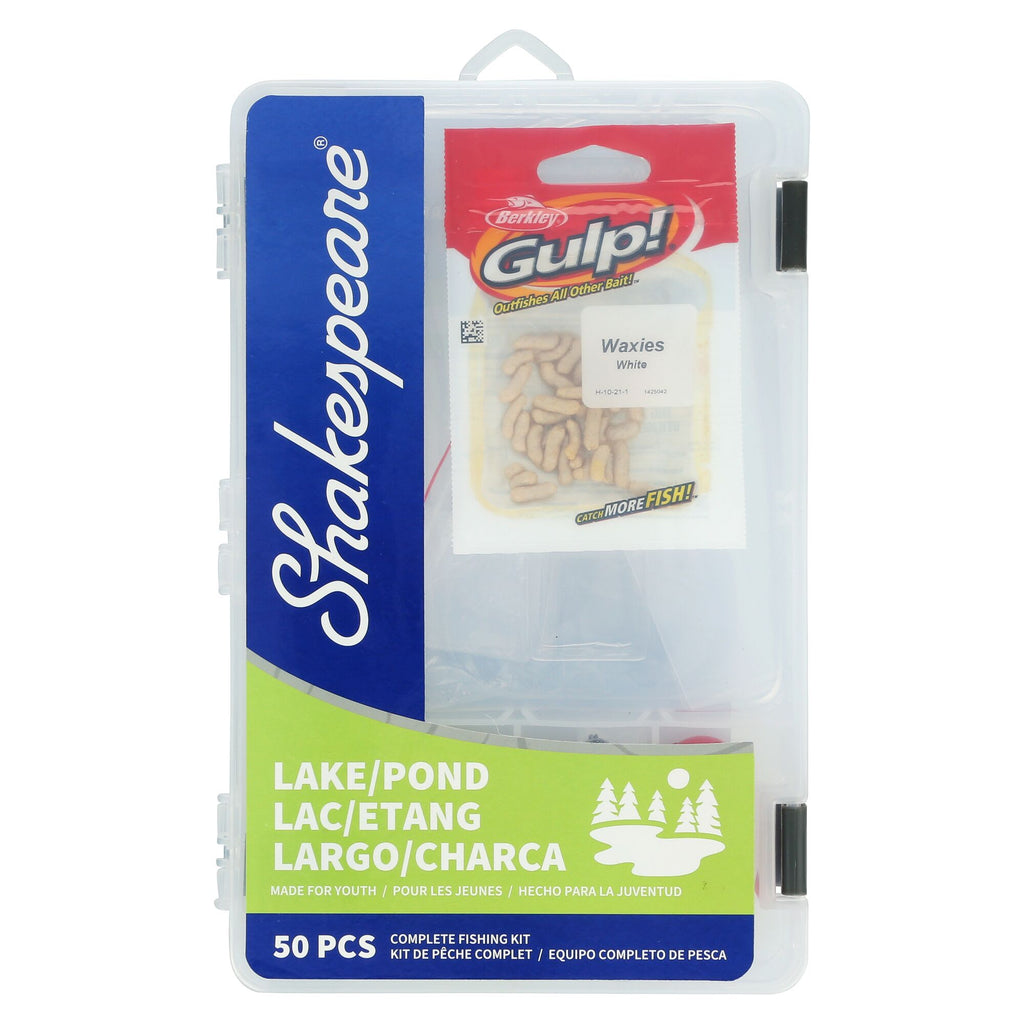 Shakespeare Catch More Fish® Lake Pond Youth Spincast Kit