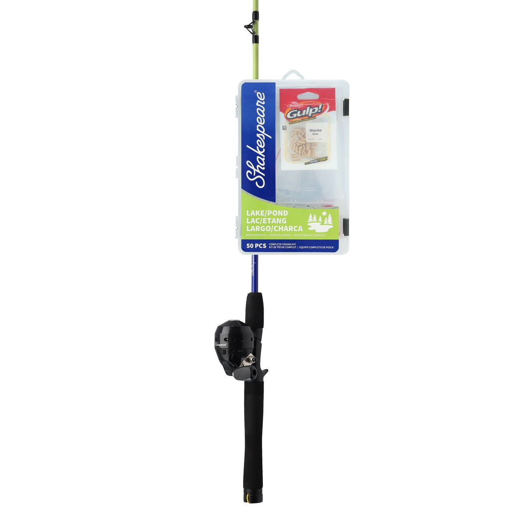 Shakespeare Catch More Fish® Lake Pond Youth Spincast Kit