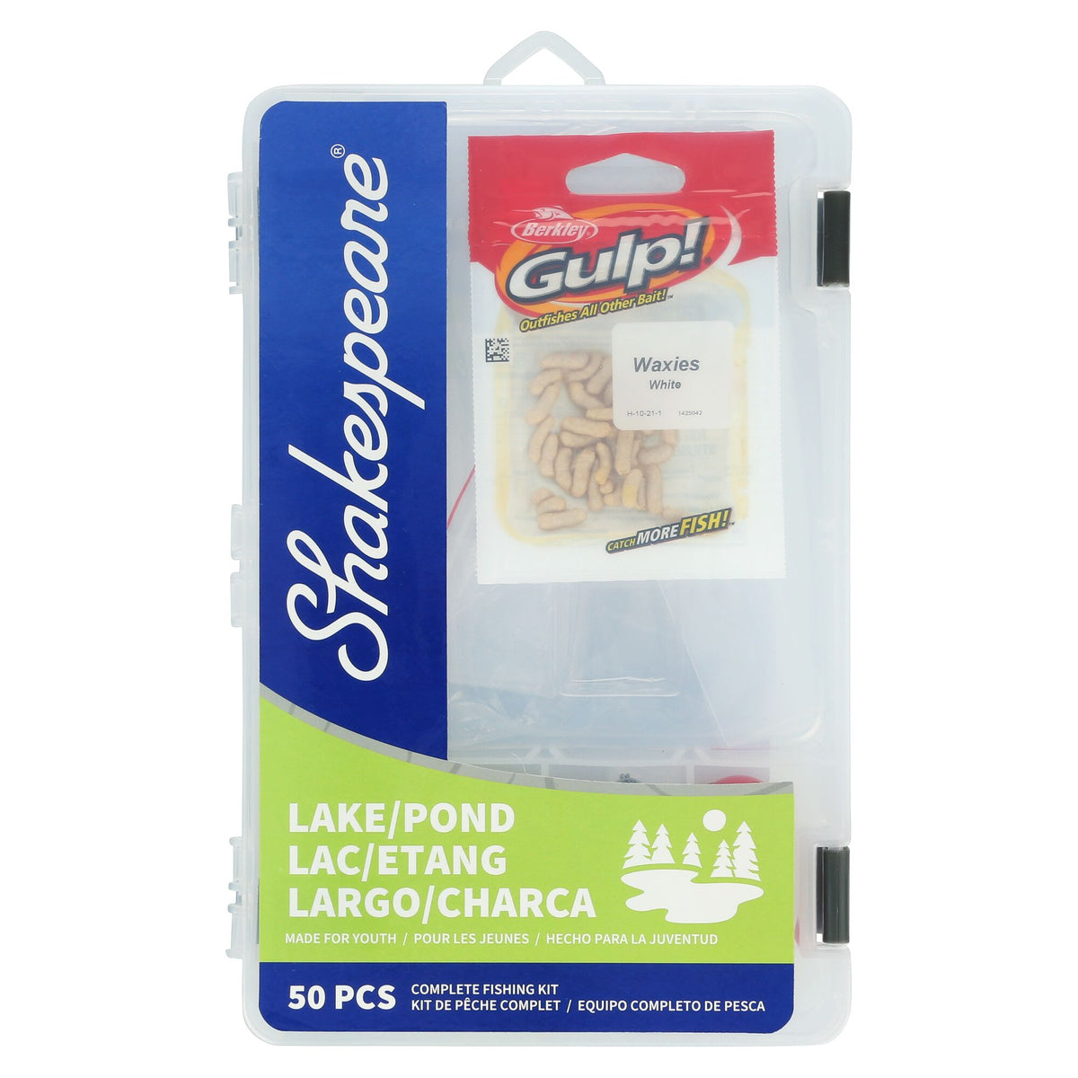Shakespeare Catch More Fish® Lake Pond Youth Spinning Kit