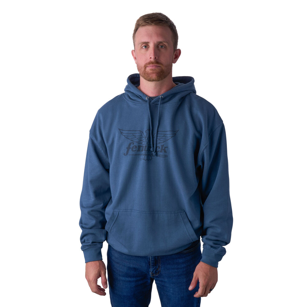 Fenwick Logo Pullover Fleece Hoodie