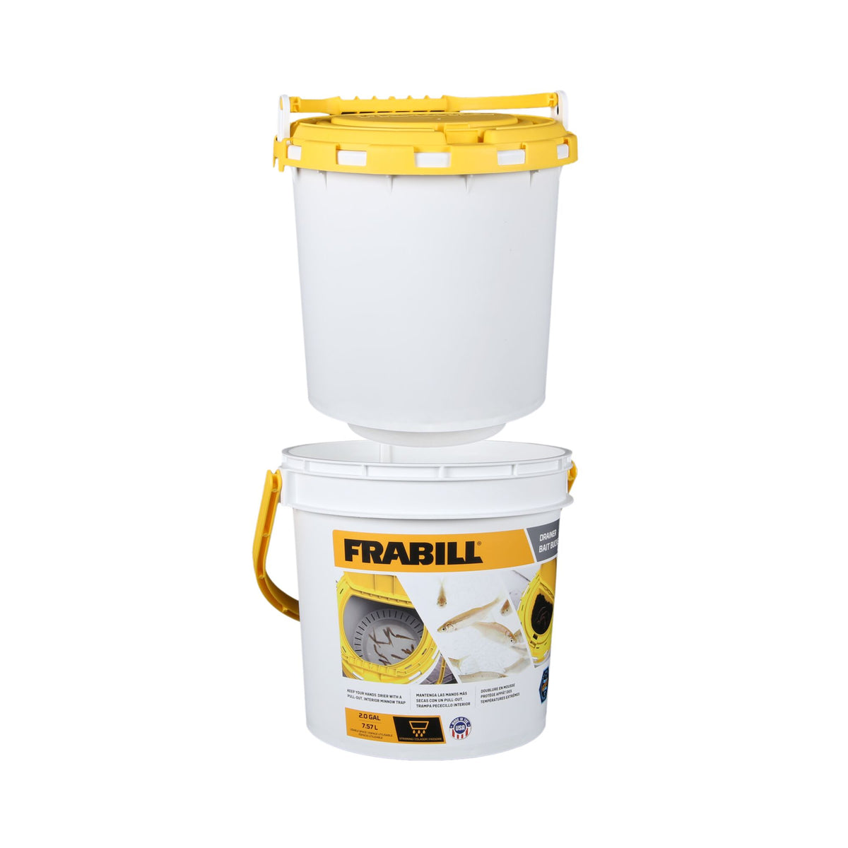 Frabill Drainer Bait Bucket