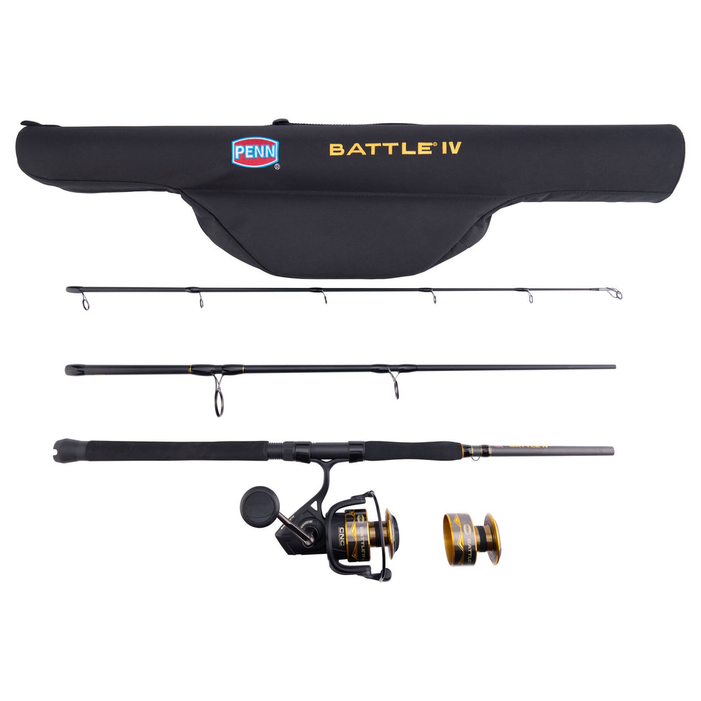 PENN Battle® IV Travel Spinning Combo