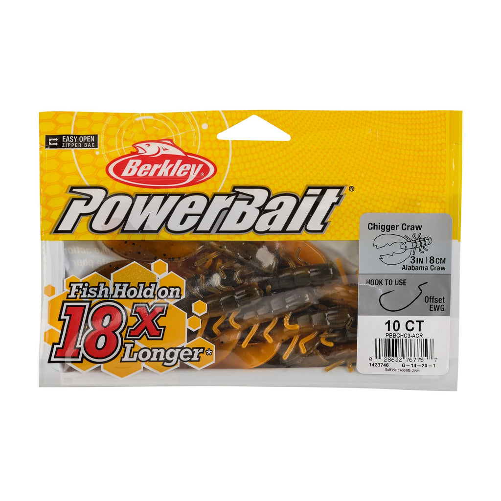 Berkley PowerBait® Chigger Craw