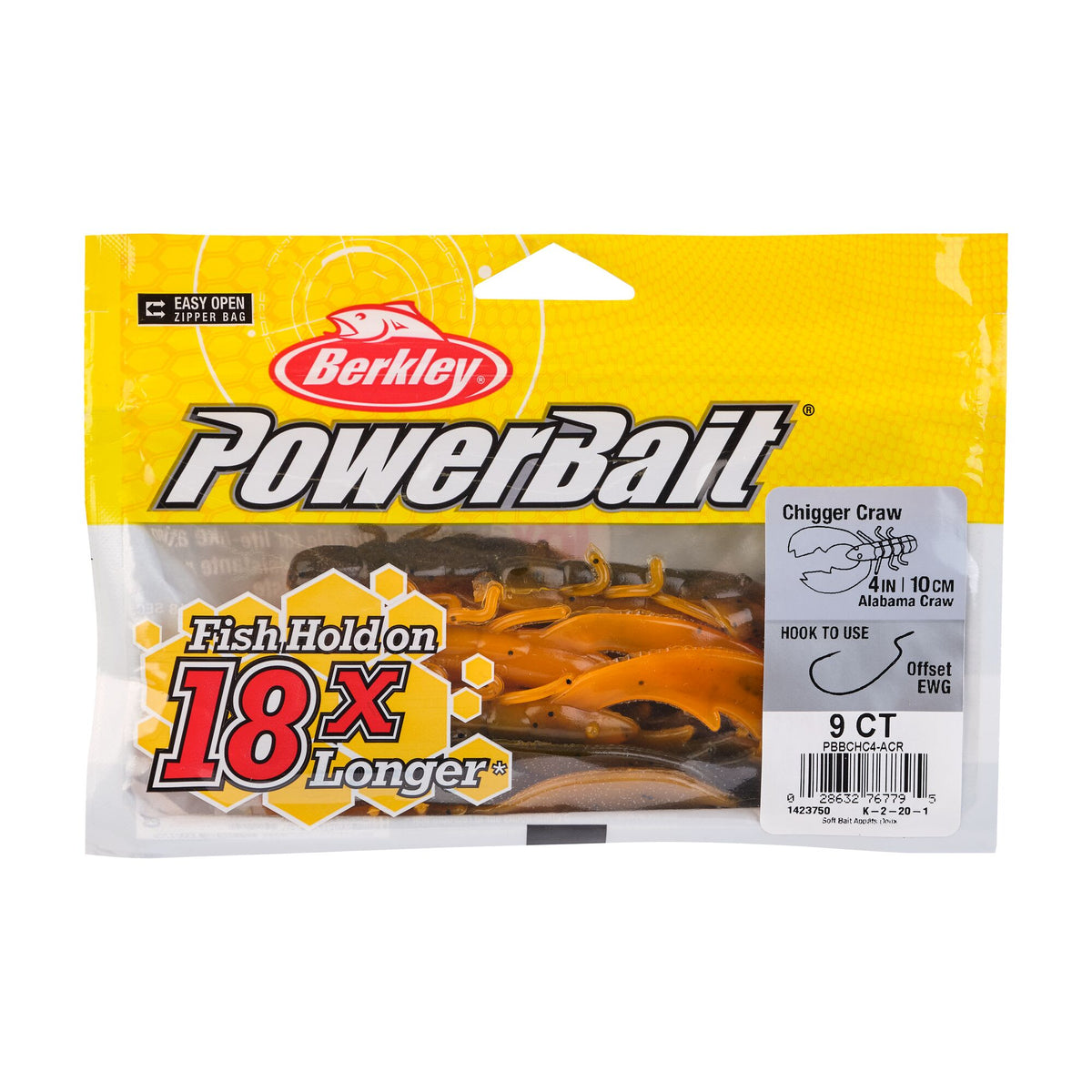 Berkley PowerBait® Chigger Craw