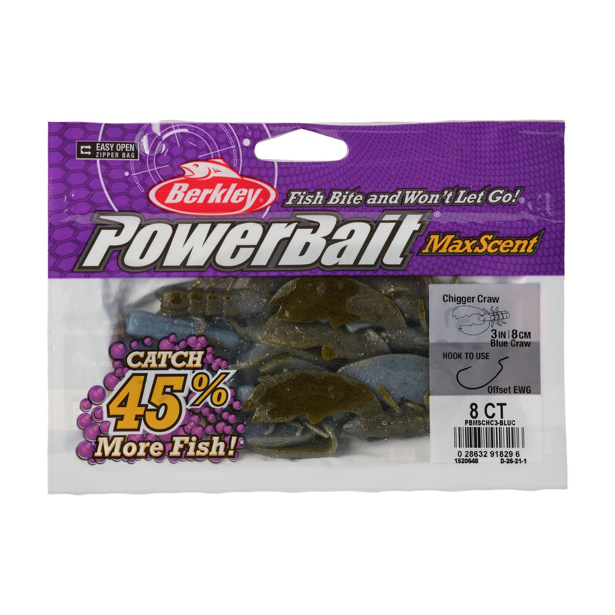 Berkley PowerBait® MaxScent Chigger Craw