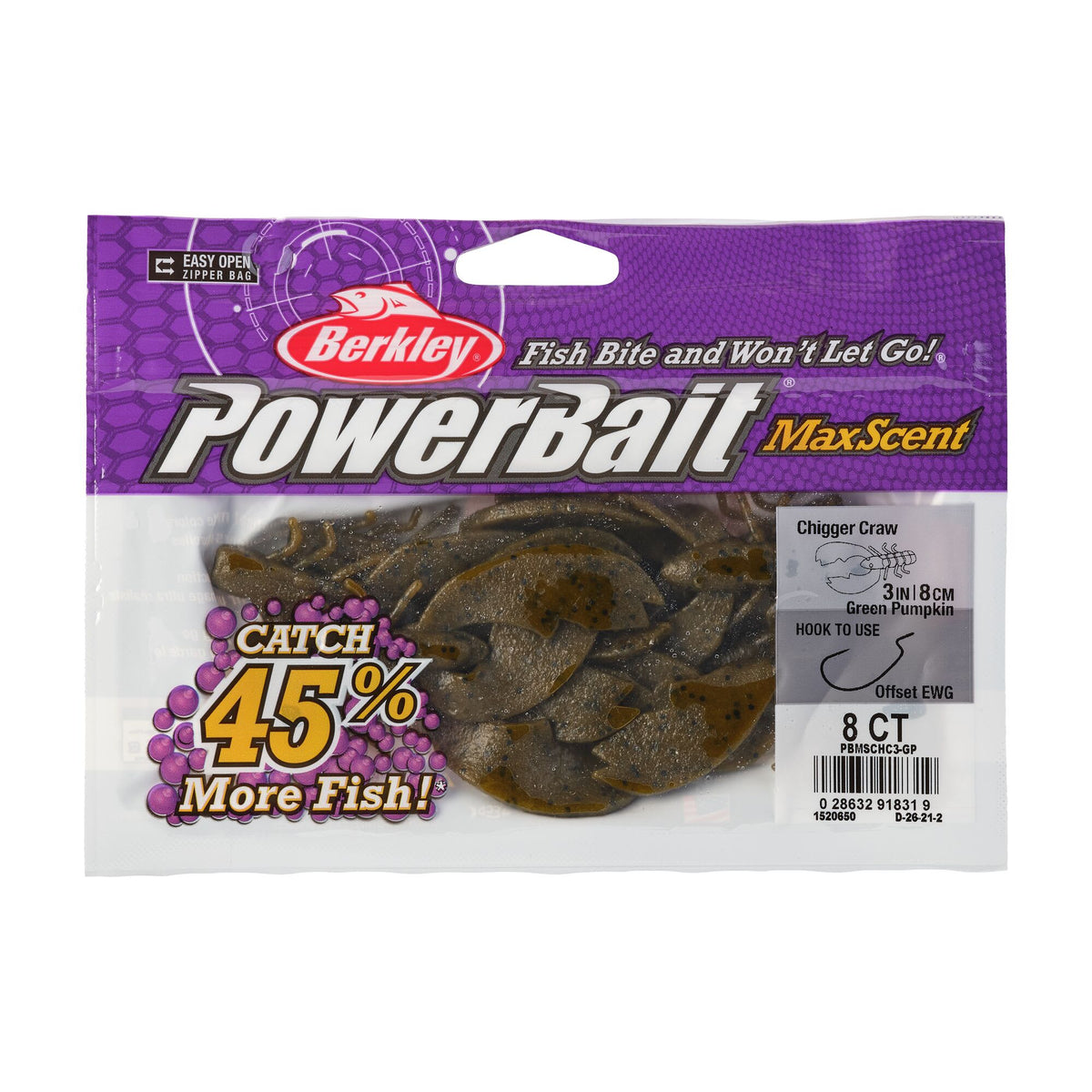 Berkley PowerBait® MaxScent Chigger Craw