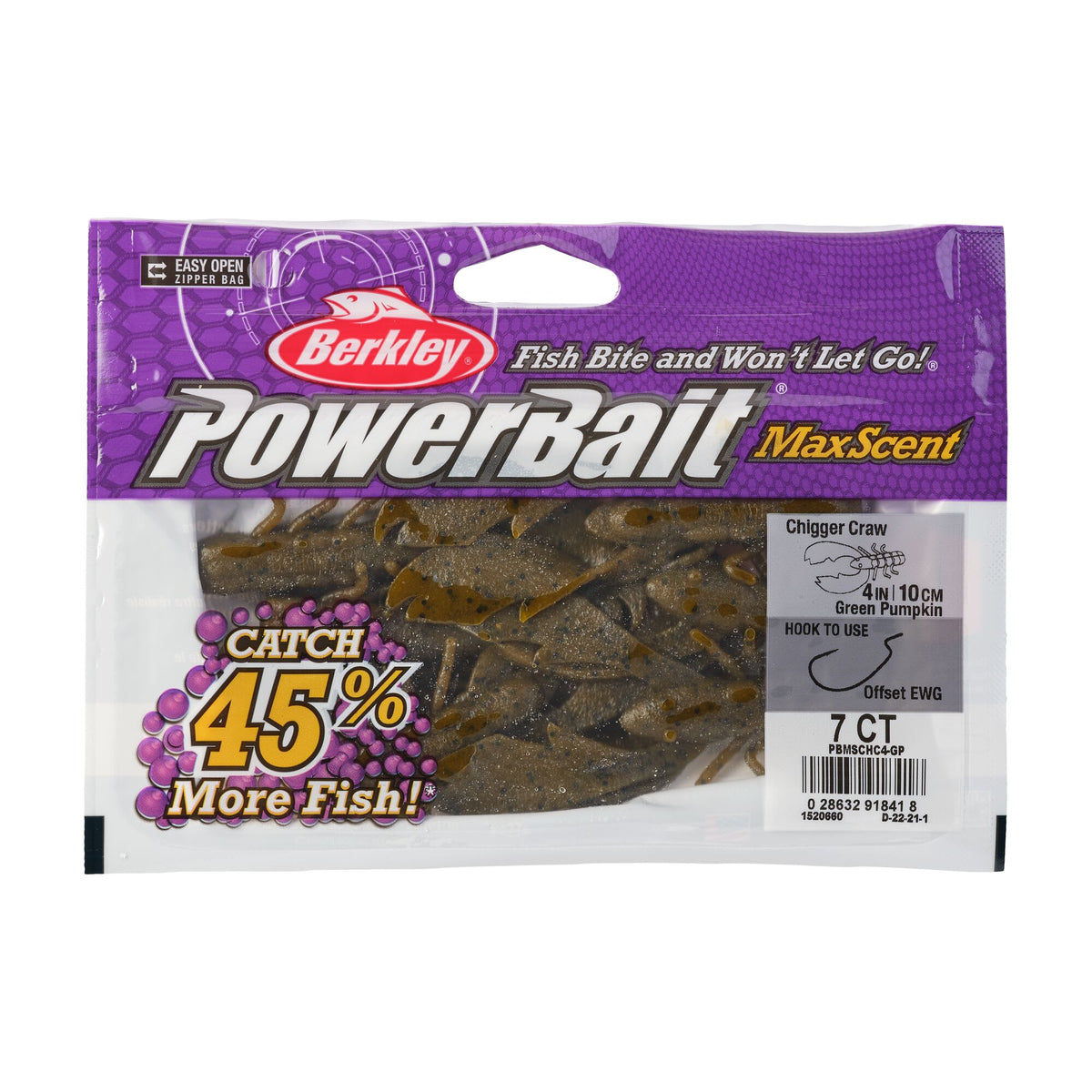 Berkley PowerBait® MaxScent Chigger Craw