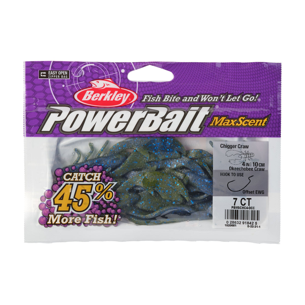 Berkley PowerBait® MaxScent Chigger Craw